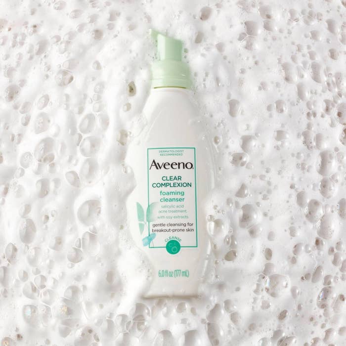 The Aveeno Clear Complexion Foaming Cleanser