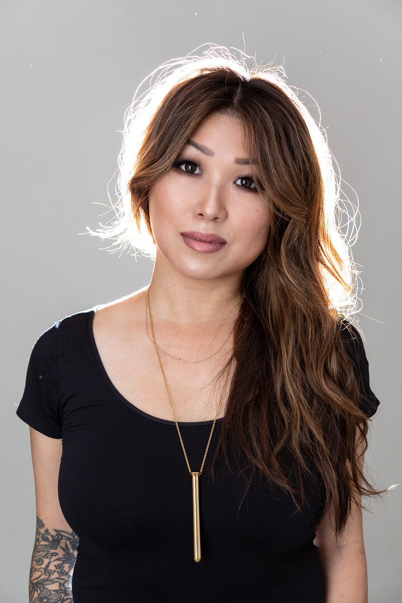 Ti Chang wearing Crave intimate jewelry