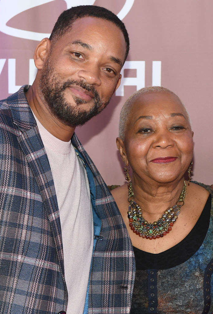 Will Smith and his mother, Caroline Bright attend the 2020 Salute to Greatness Awards Gala