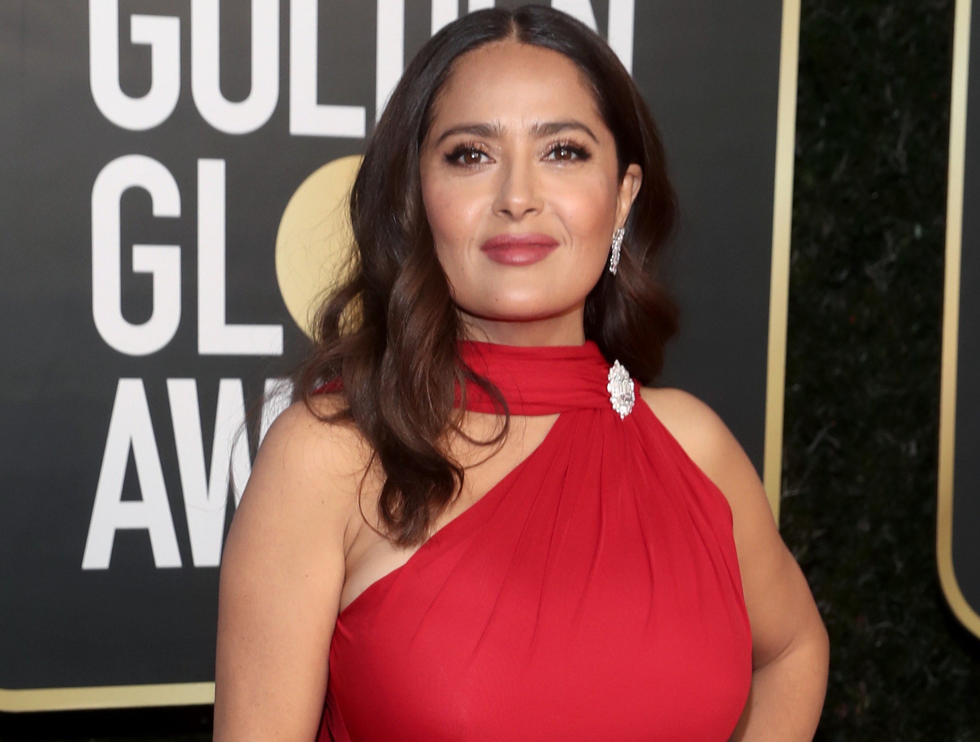 Salma Hayek attends an event