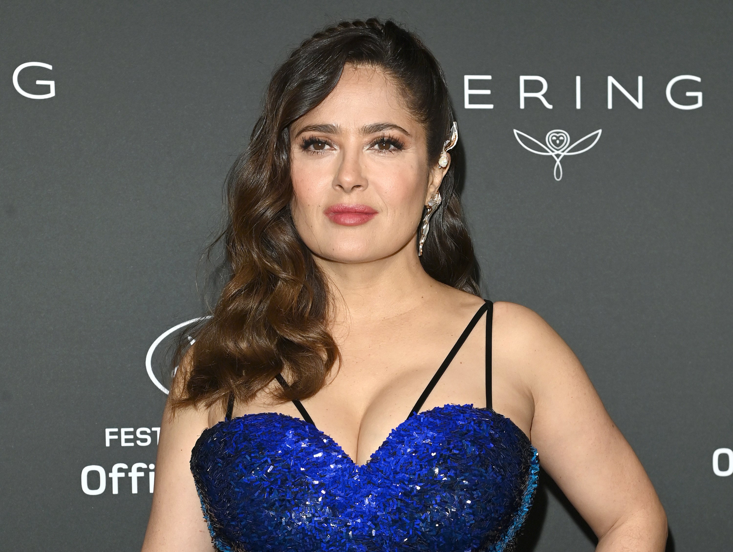 Salma Hayek attends an event