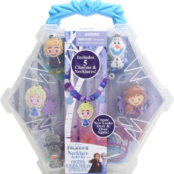 The Frozen necklace activity set