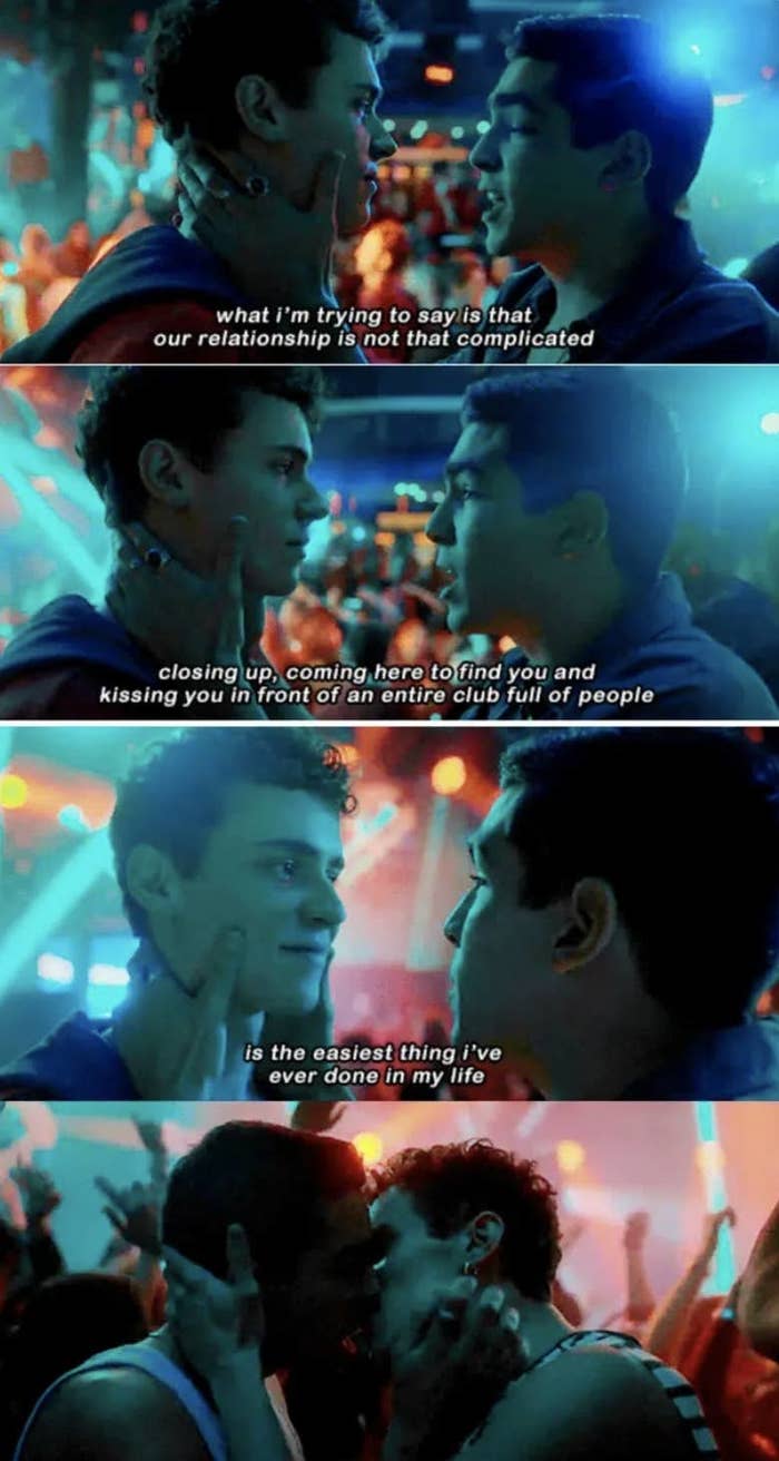 Omar tells Ander their relationship isn't complicated and that kissing him in a club is the easiest thing he's ever done