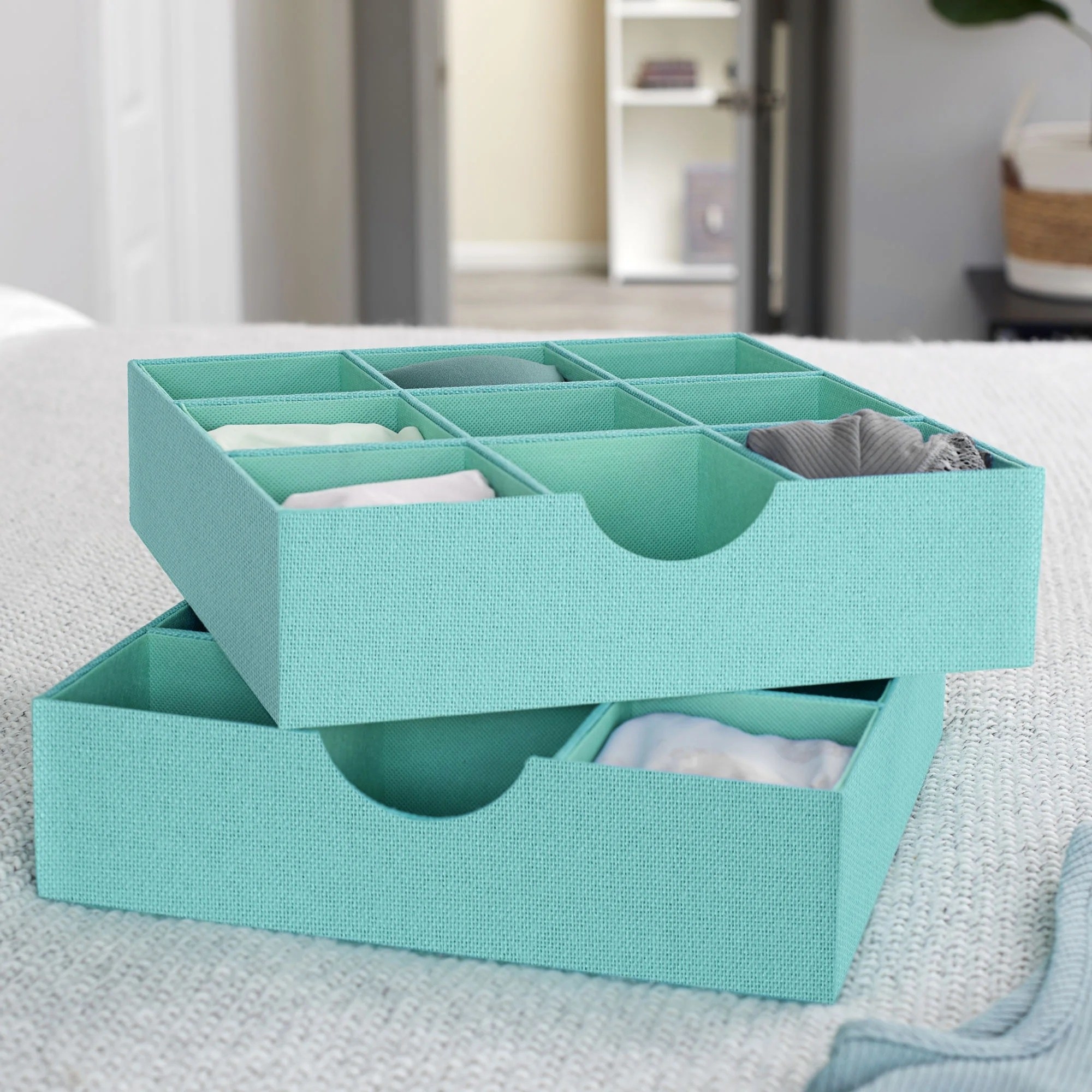 a three-shelve organizer
