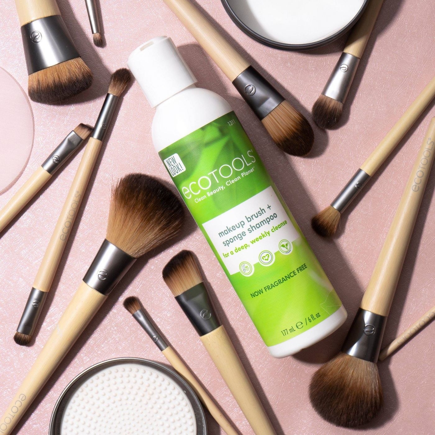 The EcoTools Makeup Brush Cleansing Shampoo