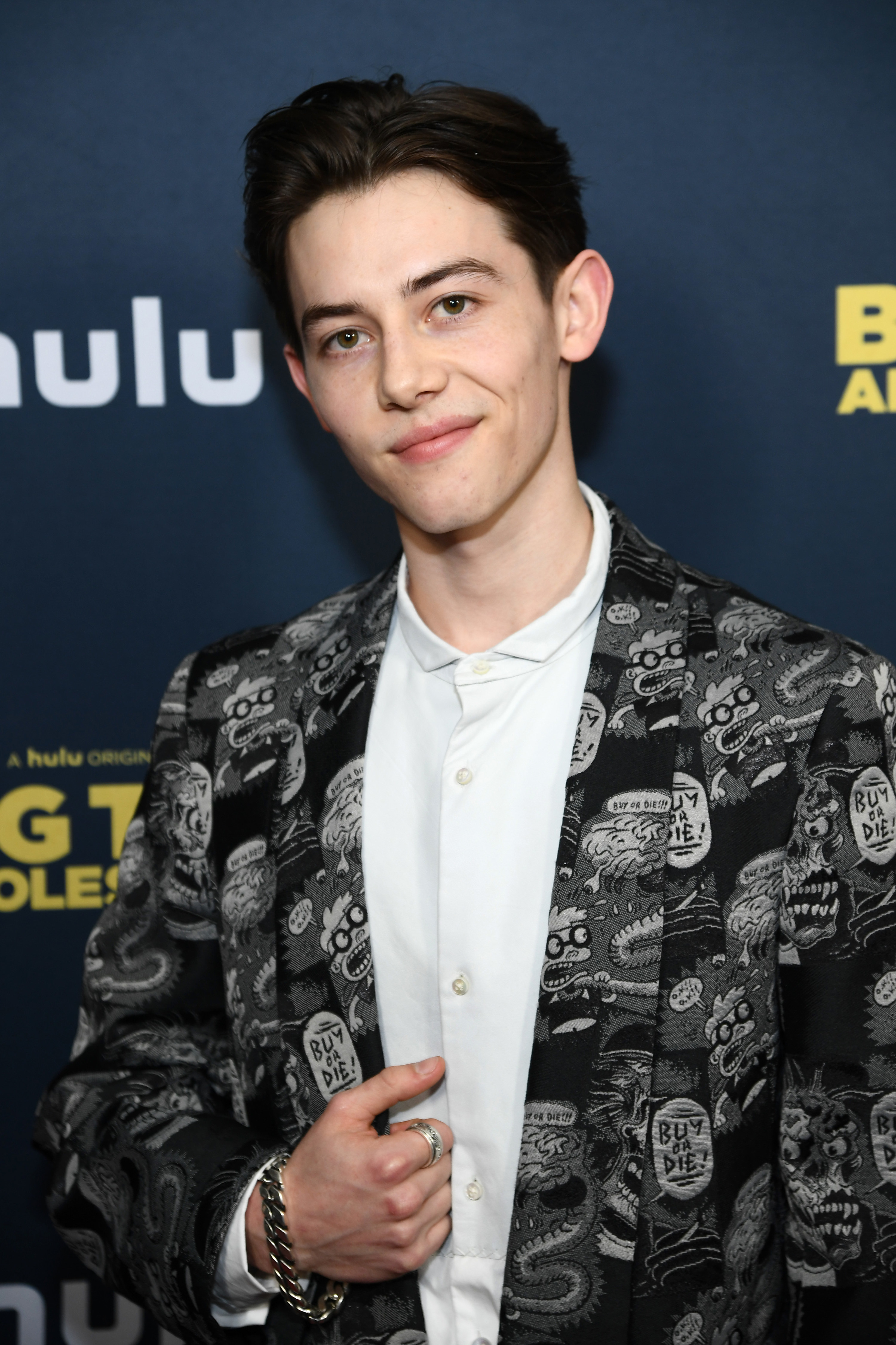 Griffin Gluck on the red carpet