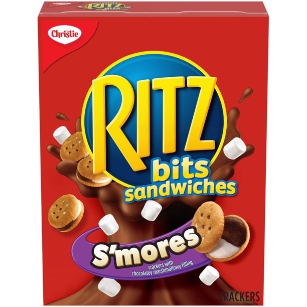 Retail packaging of Ritz Bits s&#x27;mores