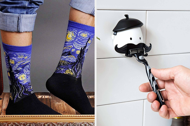left socks, right razor