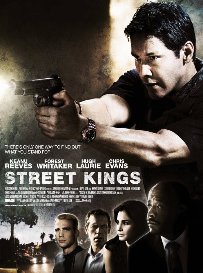 Keanu Reeves not pulling the trigger in Street Kings