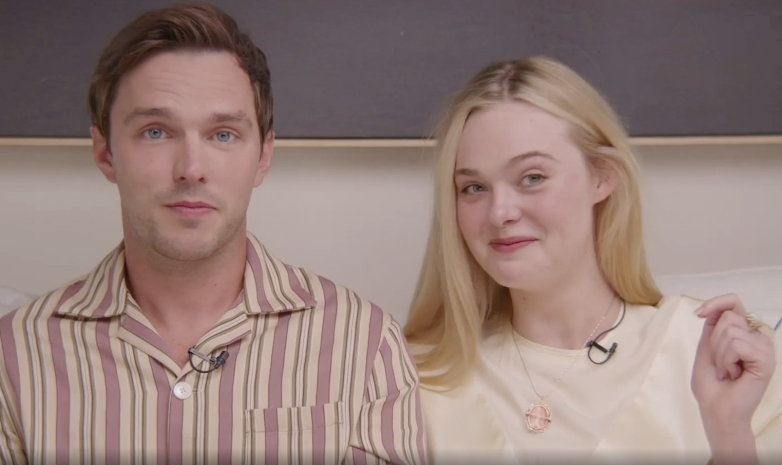 The Great's Elle Fanning, Nicholas Hoult Take Costar Test