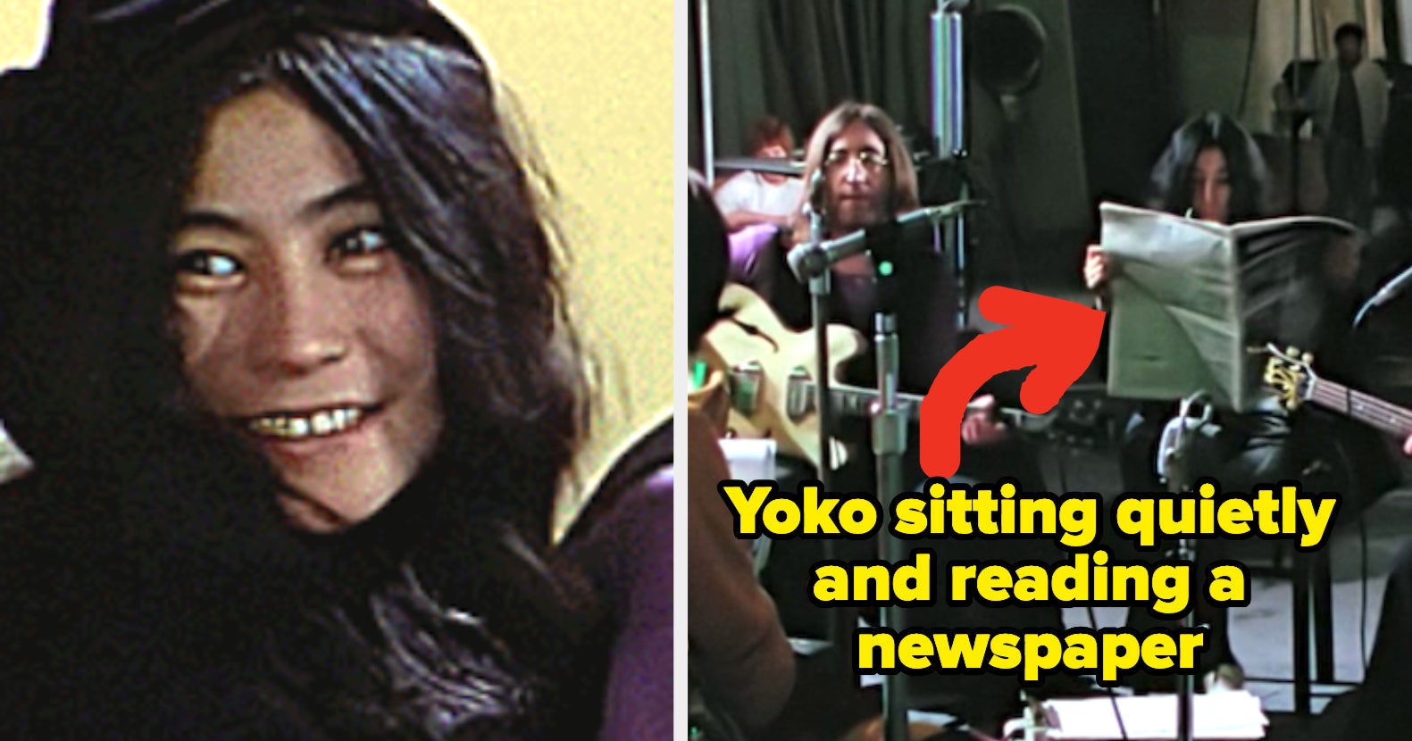 The New Beatles Documentary Sheds A Whooooole New Light On The Problematic Narrative That Yoko Ono Broke Up The Beatles