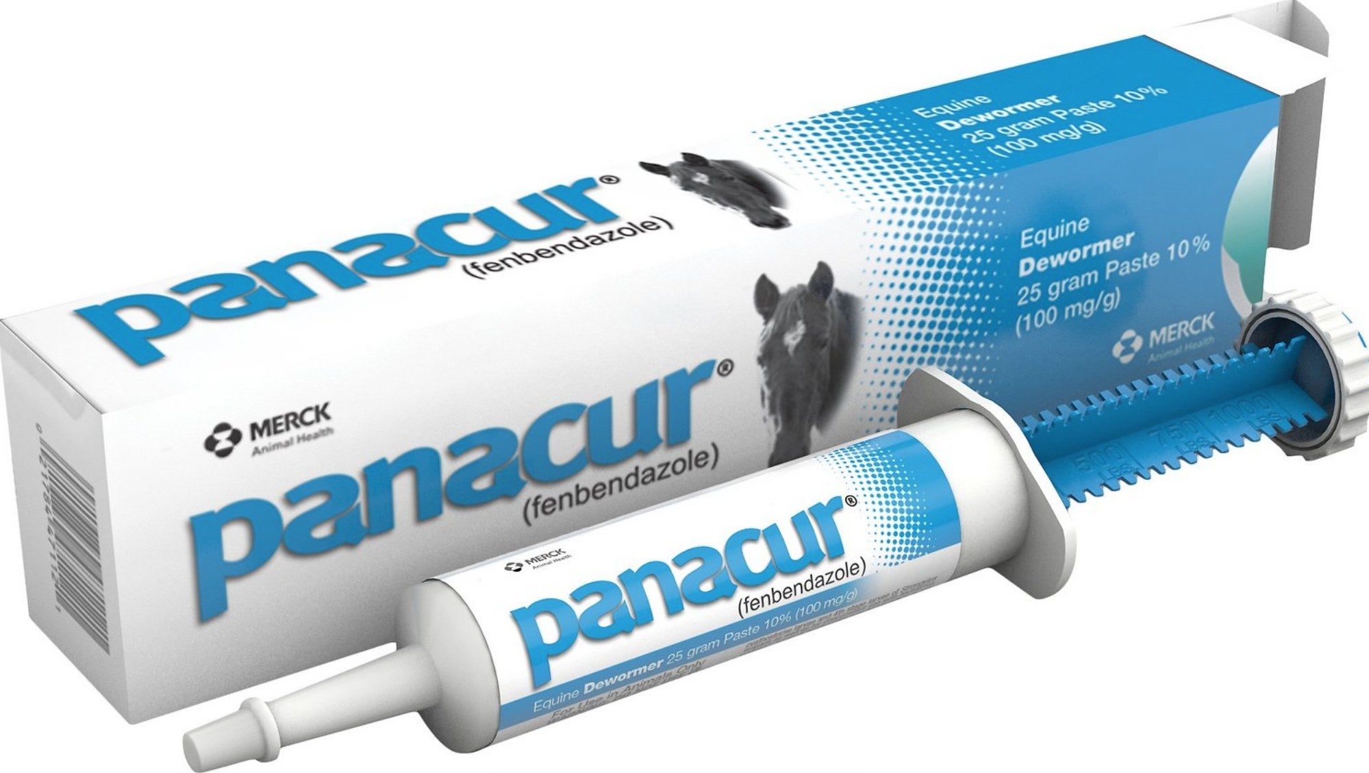 A dewormer paste for horses