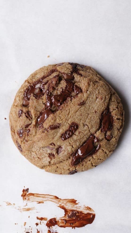 A chocolate chip cookie.