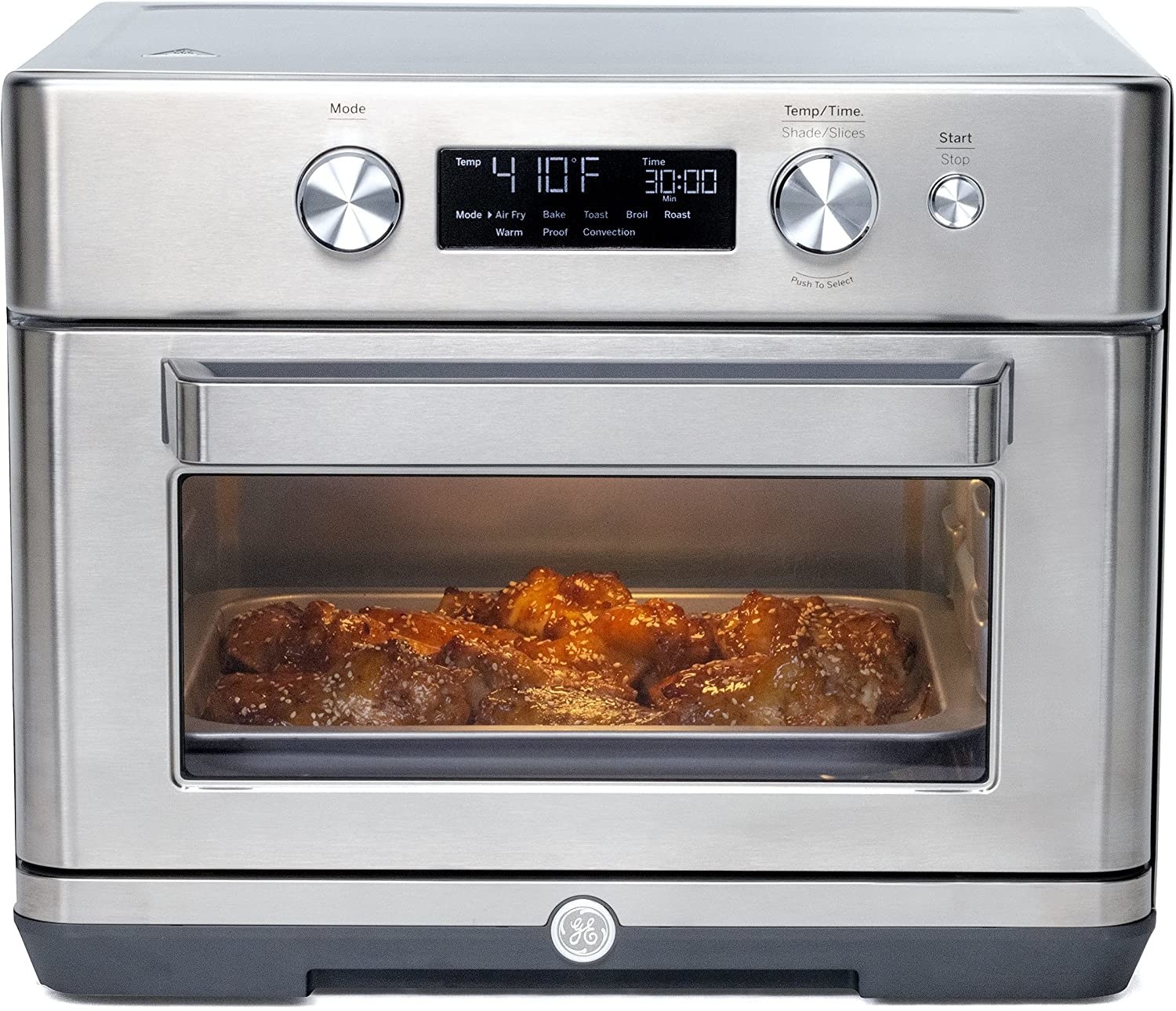 stainless steel air fryer toaster oven