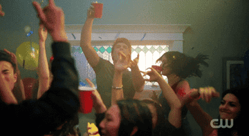 &quot;Riverdale&quot; partying gif