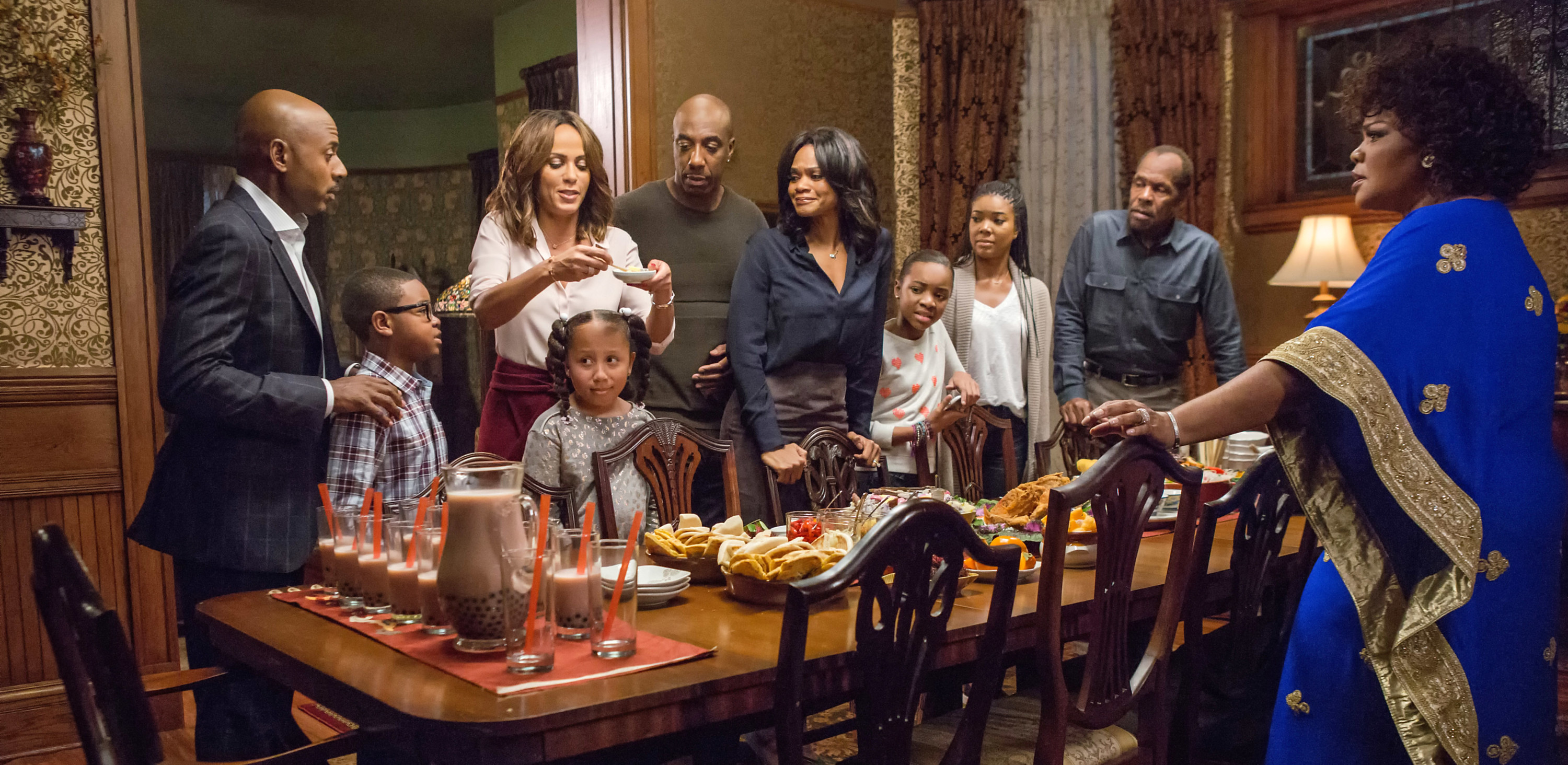 the family in Almost Christmas