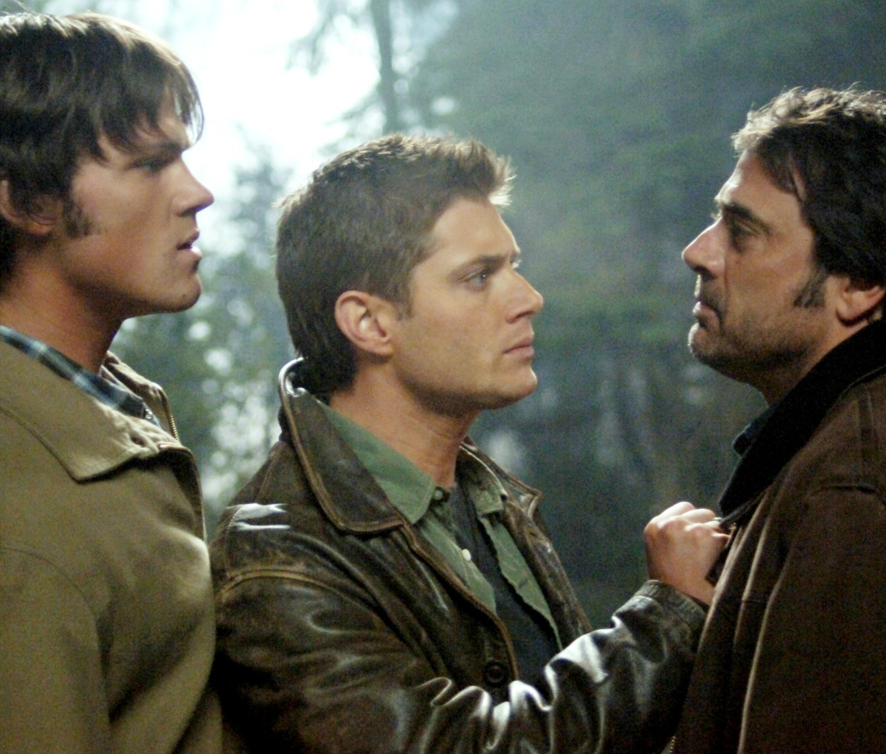 Dean and John Winchester