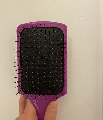 the identical hairbrush now fully neat