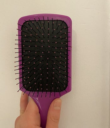 the identical hairbrush now fully neat