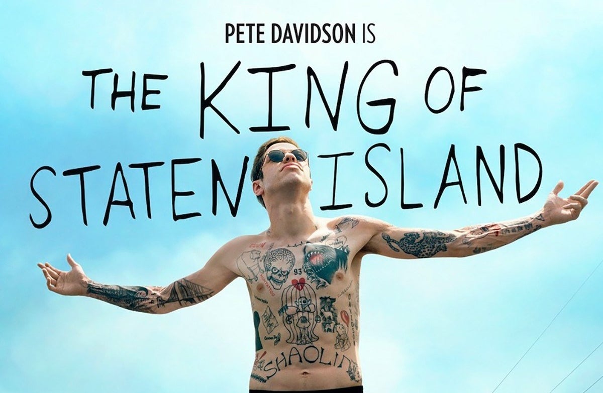 The promo poster for Pete&#x27;s film The King of Staten Island