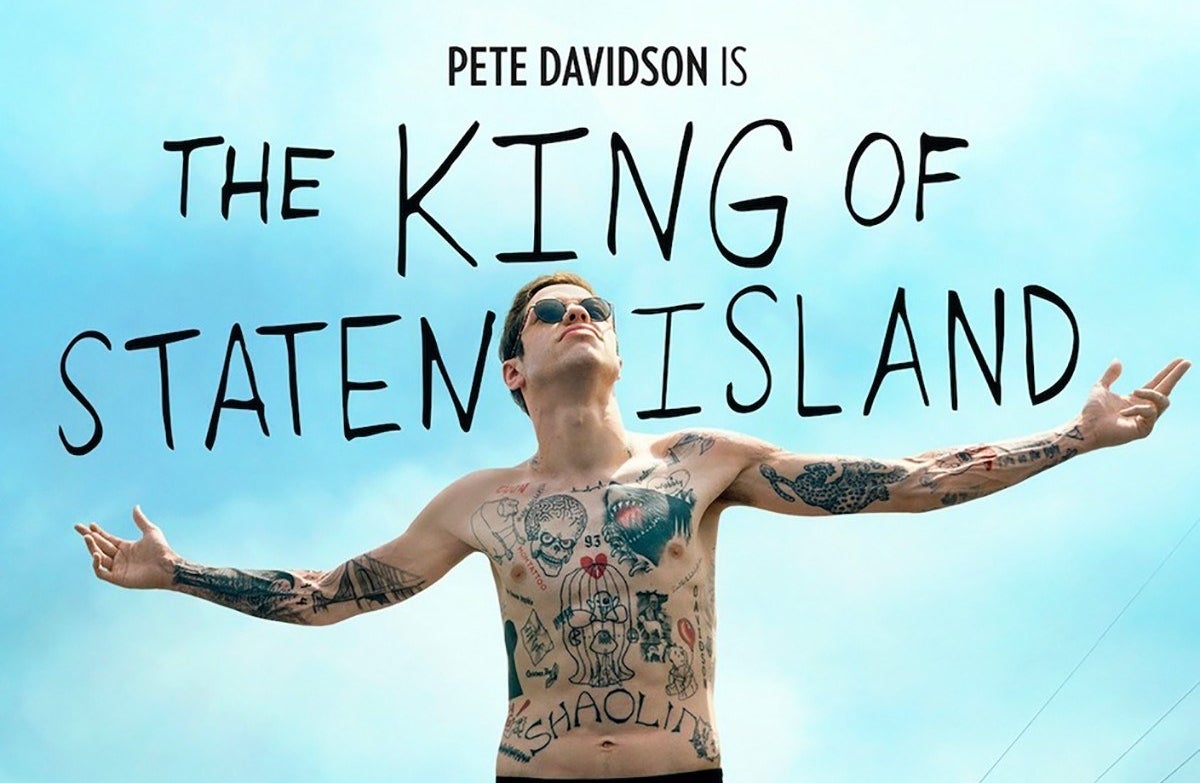 The promo poster for Pete's film The King of Staten Island