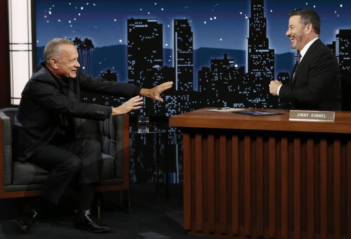 Tom Hanks, Jimmy Kimmel