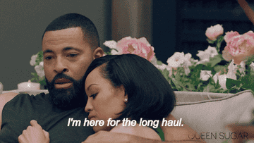 Davis saying &quot;I&#x27;m here for the long haul&quot; on Queen Sugar