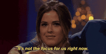 Jojo Fletcher saying &quot;it&#x27;s just not the focus for us right now&quot;
