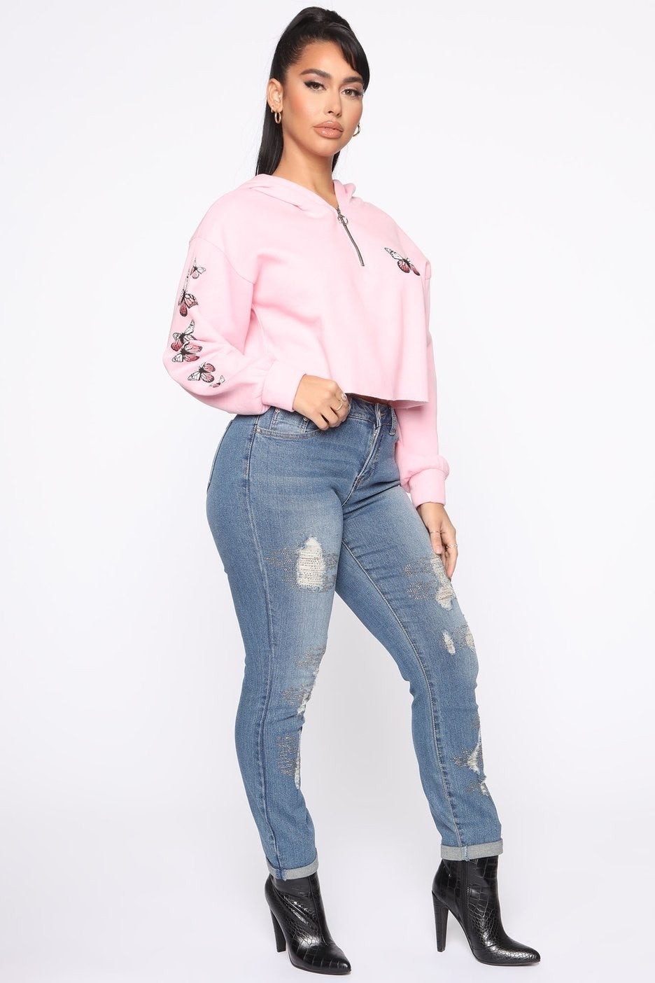 15 Best Crop Top Hoodies To Keep Your 