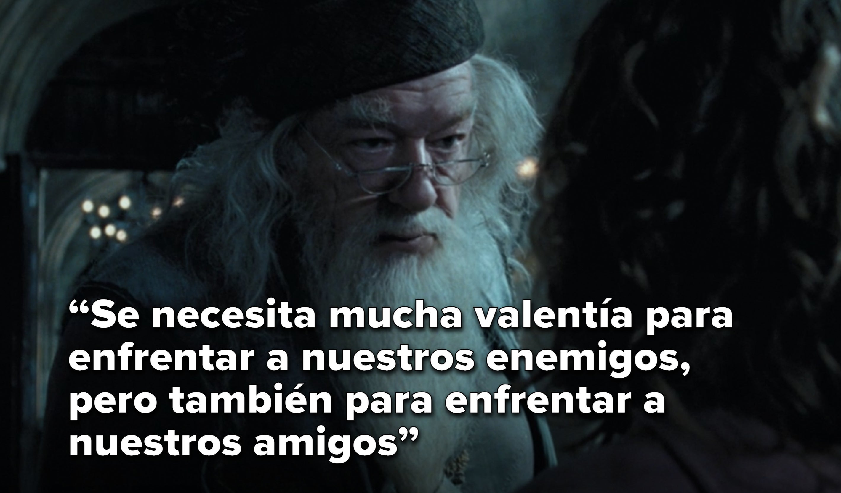 Dumbledore hablando