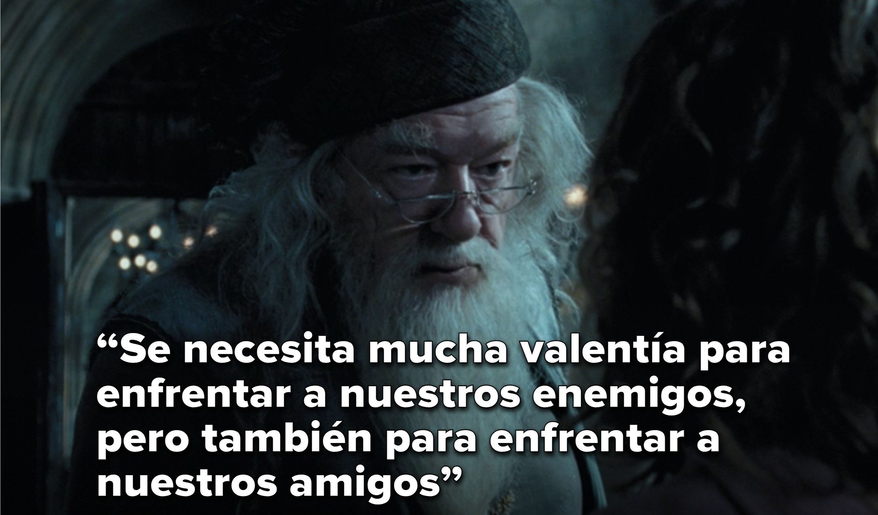 Dumbledore hablando