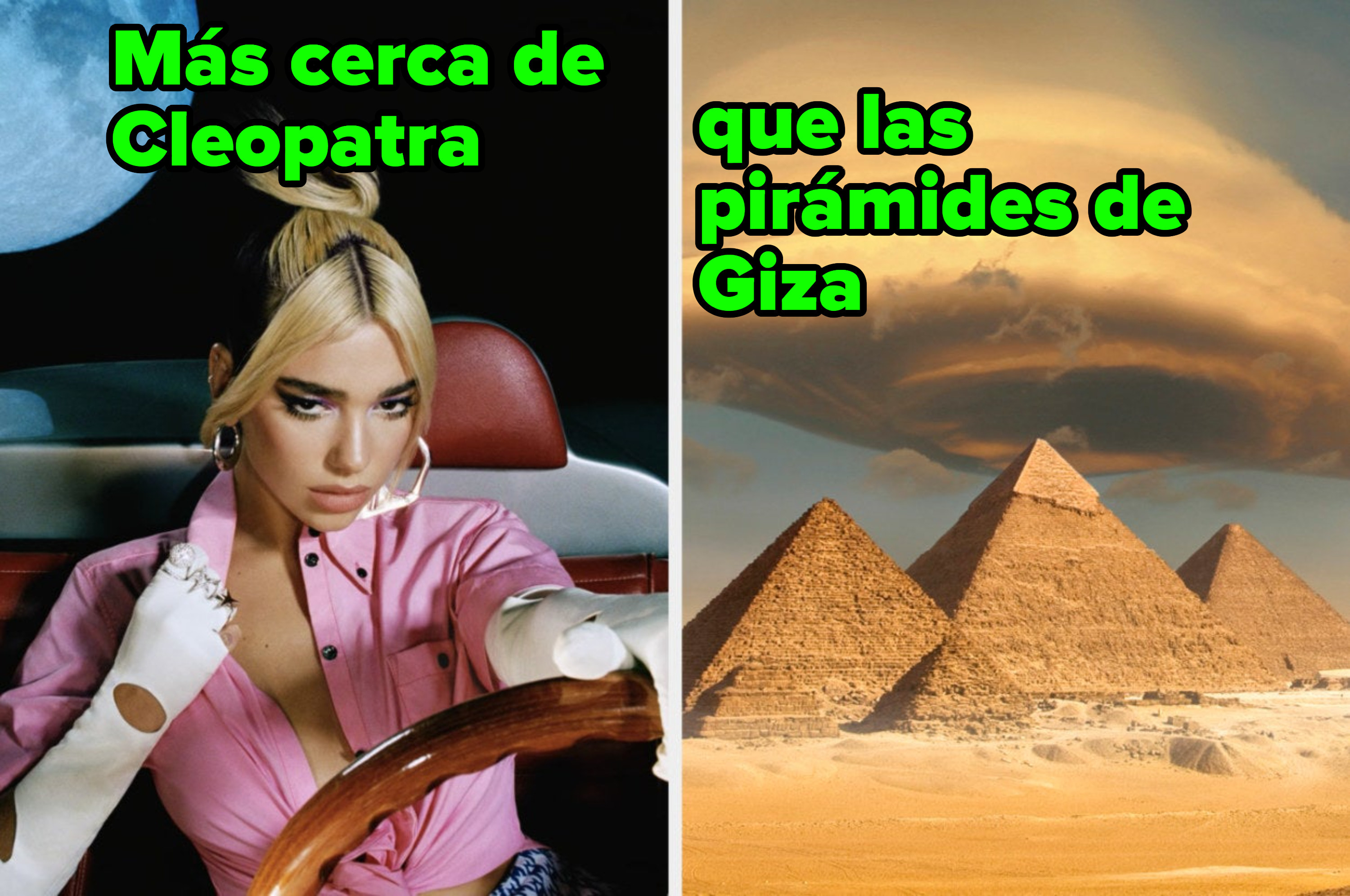 Future Nostalgia and the Pyramids