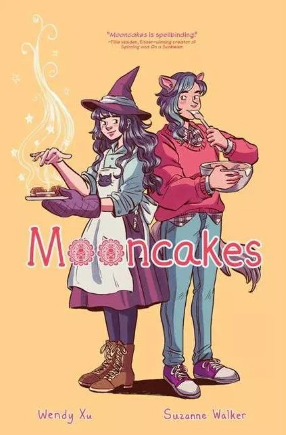 The cover of Mooncakes