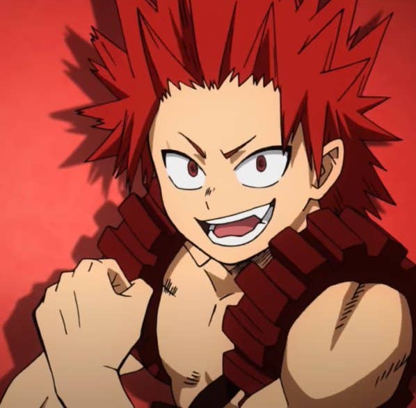 I just got result 'Eijiro kirishima' on quiz 'Which My Hero Academia  character are you?'. What will you get?