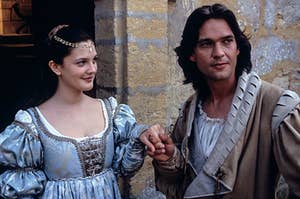 drew barrymore and the prince in ever after