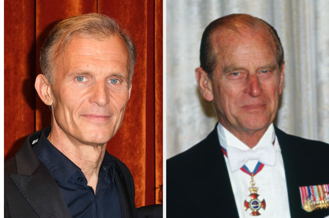 Side-by-side of Richard and Prince Philip