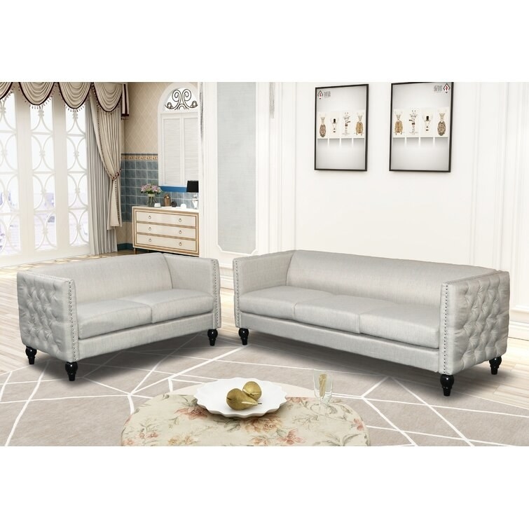 24 Sofa And Loveseat Sets Under 1000 That Are So Comfy   Sub Buzz 1389 1636140155 1 