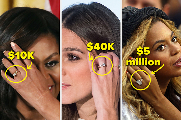 13 Unique Celebrity Engagement Rings That Make a Statement