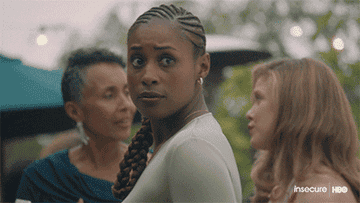 Issa Rae Insecure Baby Gif Issa Rae Hair Moments On Insecure