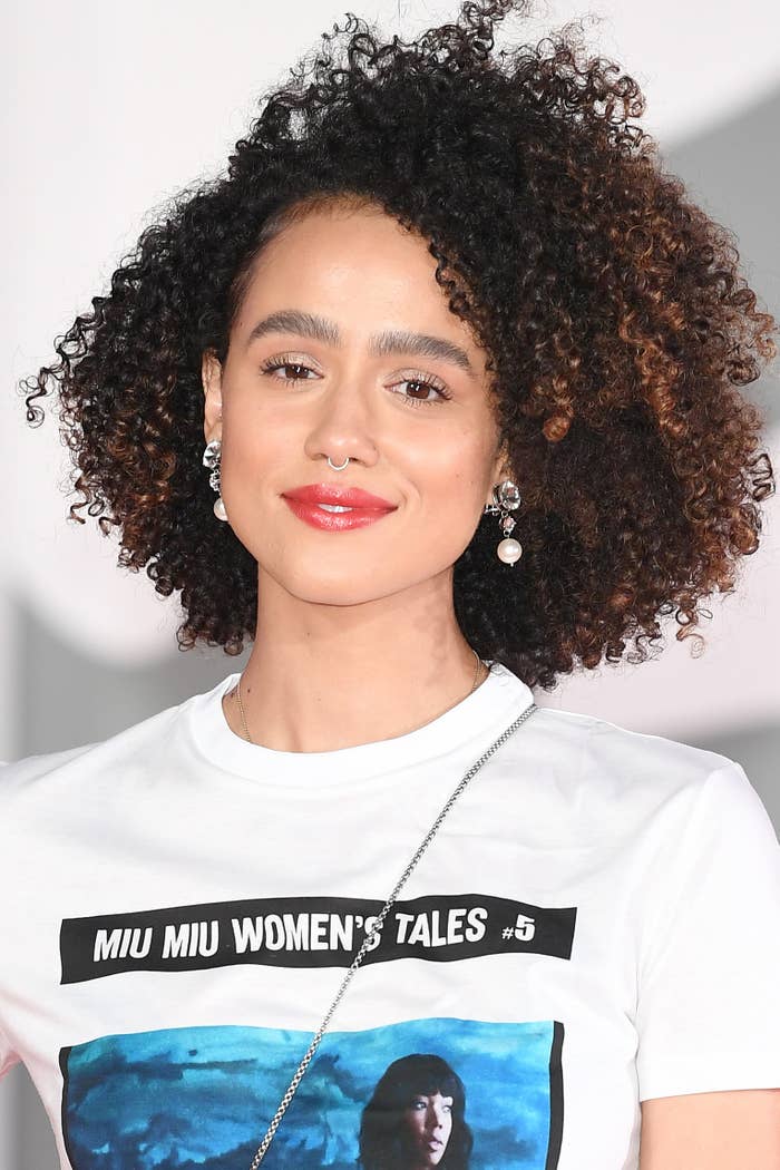 Nathalie Emmanuel smiling.