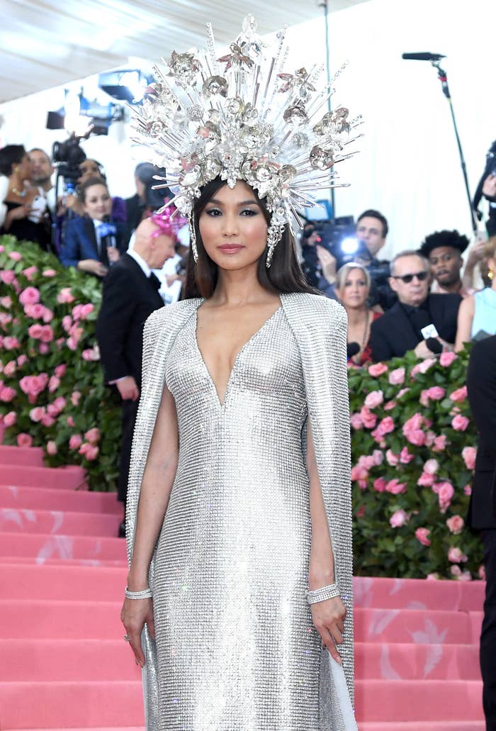 Gemma Chan at the Met gala.