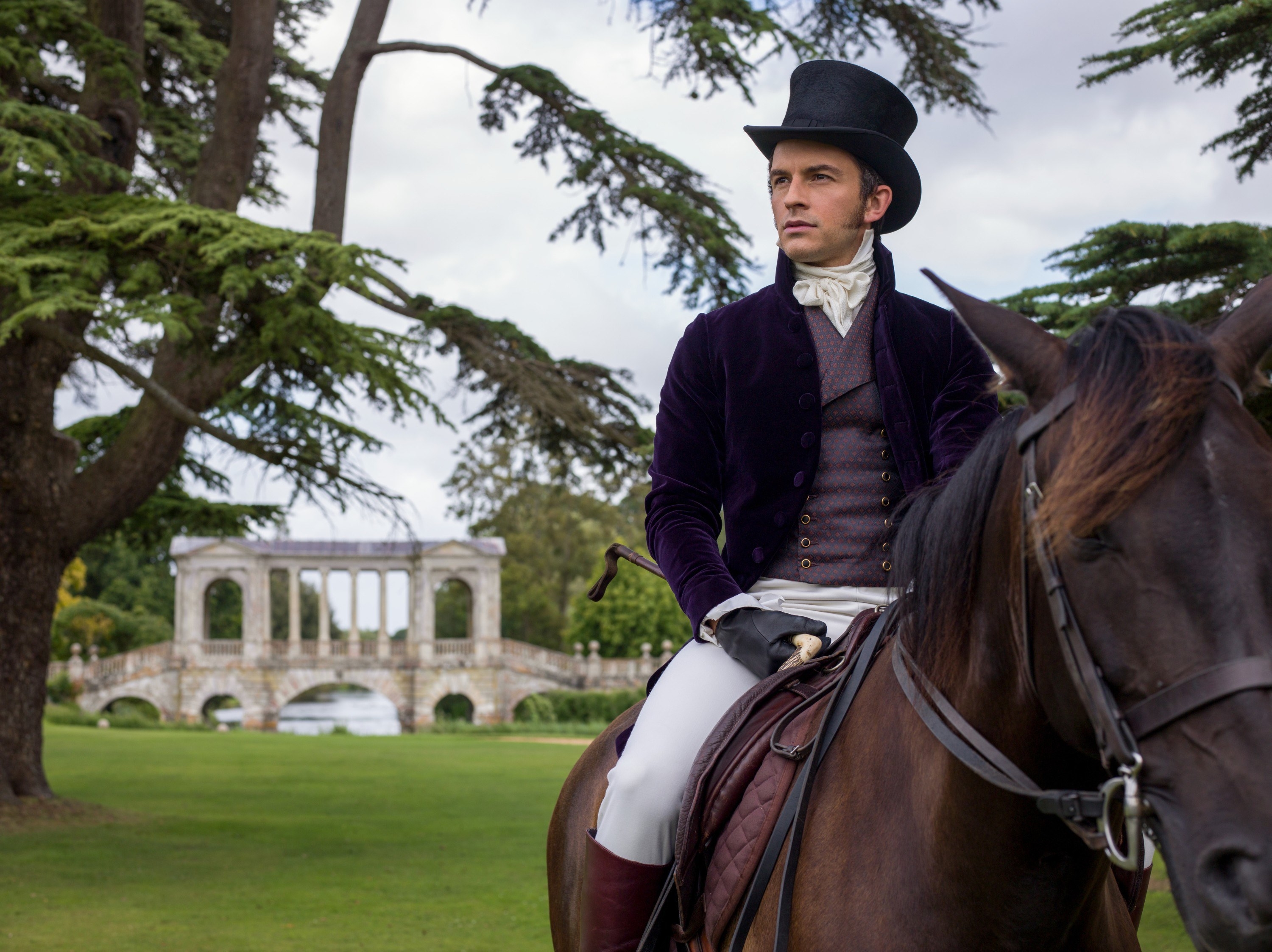 Anthony on a horse