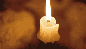 GIF of a candle