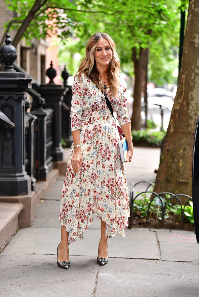Sarah Jessica Parker seen on the streets of the West Village