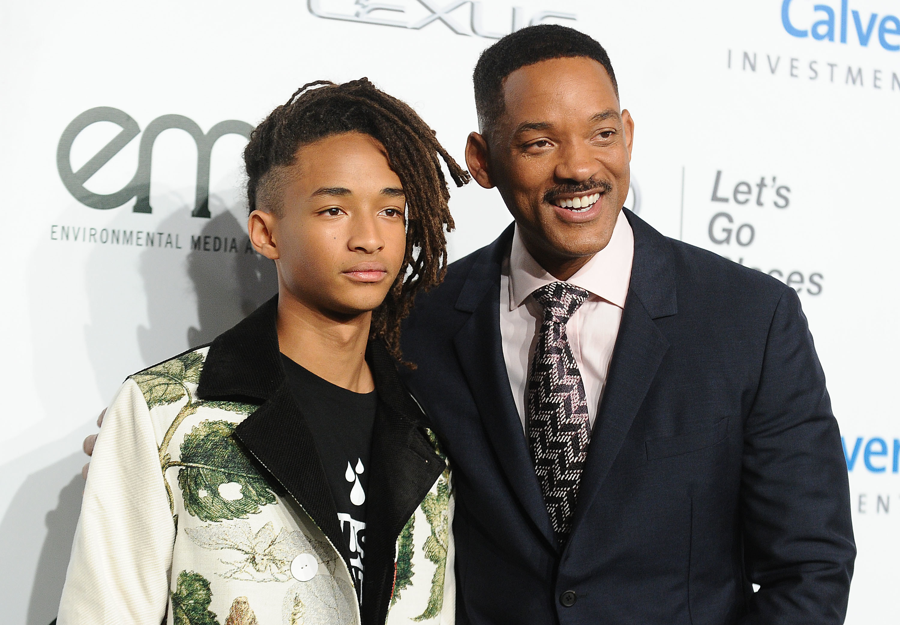 Jaden Smith wore a jacket covered in leaves for an awesome causeHelloGiggles