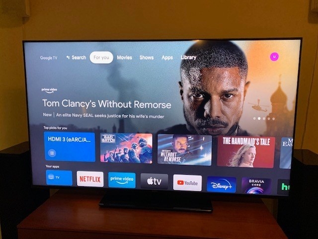 reviewer image of the TV