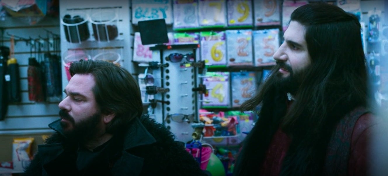 Laszlo and Nandor at a convenience store in &quot;What We Do in the Shadows&quot;