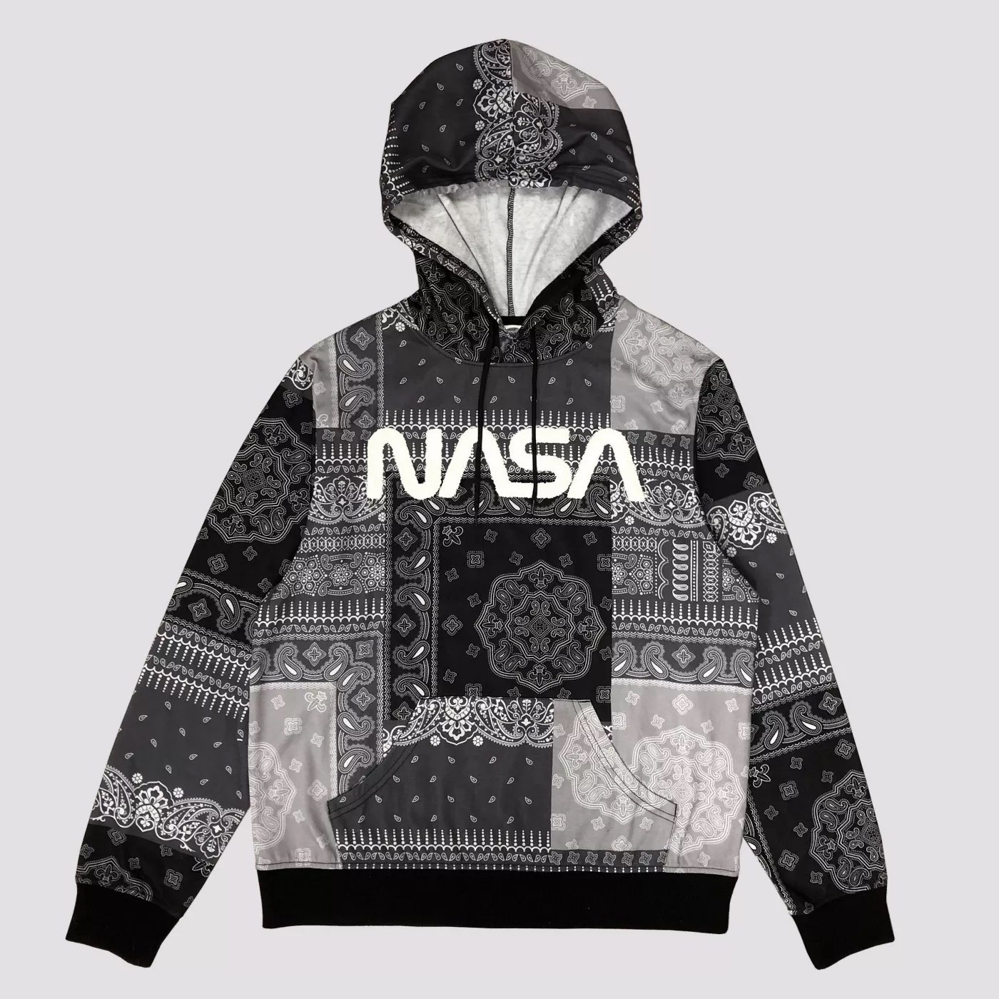 Nasa hooded graphic sweater