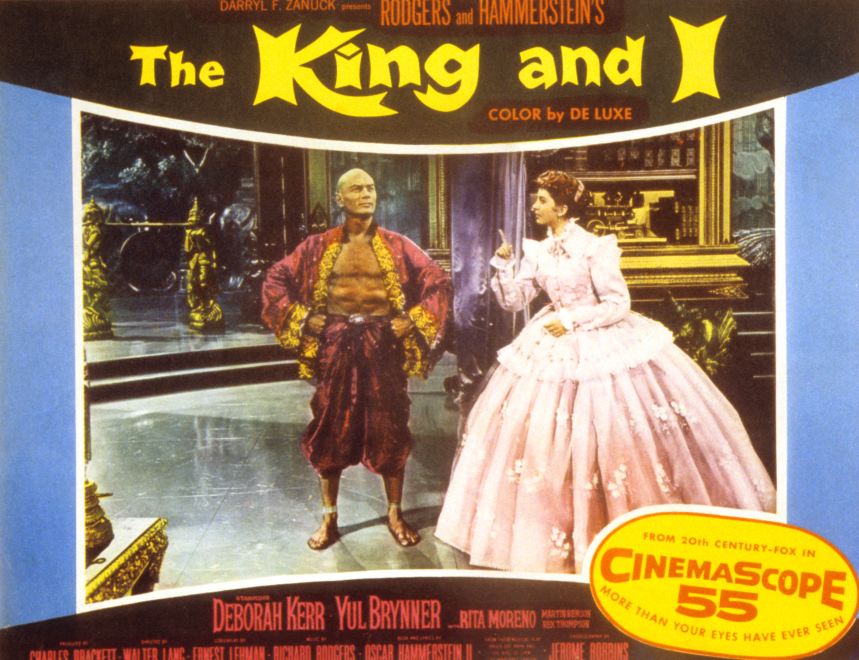 poster for the king and I