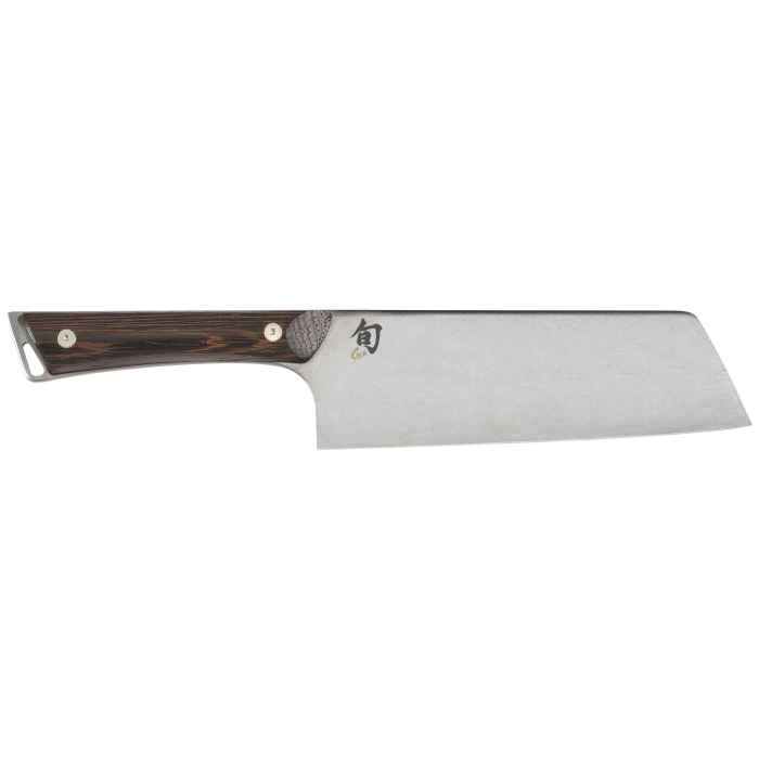 The Shun Asian utility knife on a white background.